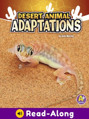 cover image of Desert Animal Adaptations
